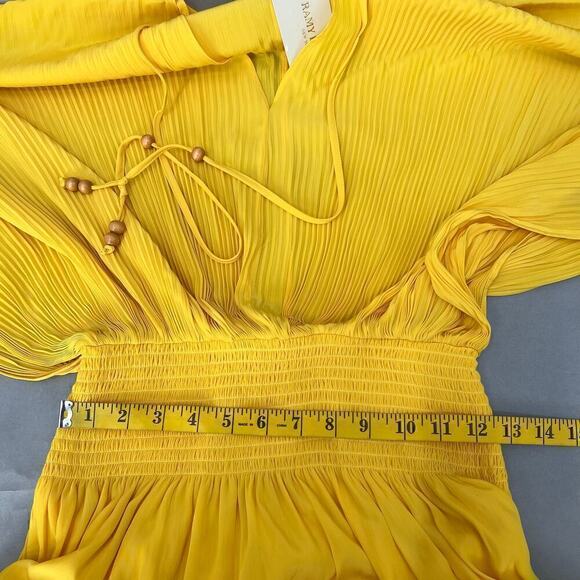 $575 Ramy Brook Harmonie Dress Womens Small Boho Luxe Lover Swiftie Maximalism - Picture 10 of 13